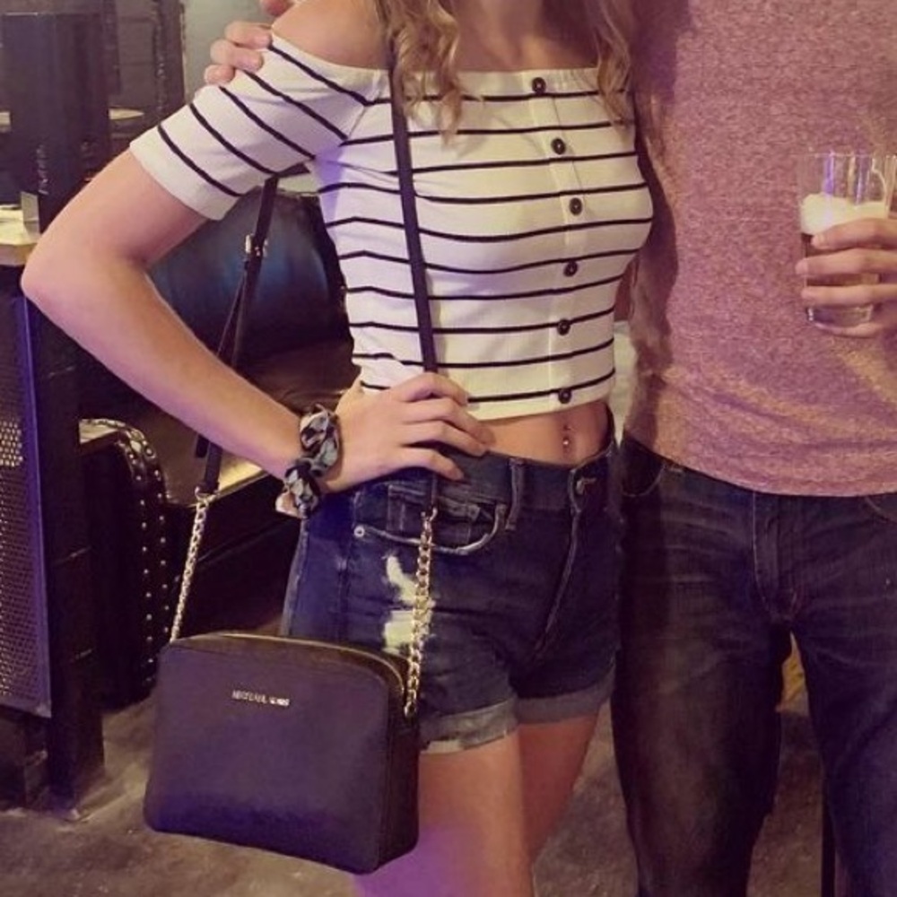 Express x Olivia Culpo crop top